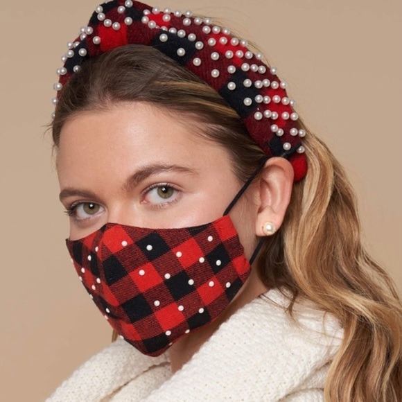 New Lele Sadoughi set of 3 face masks facemask - Picture 4 of 5